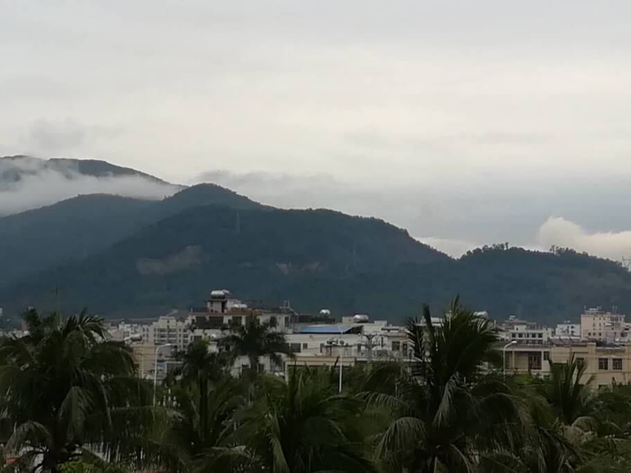户外晨景
