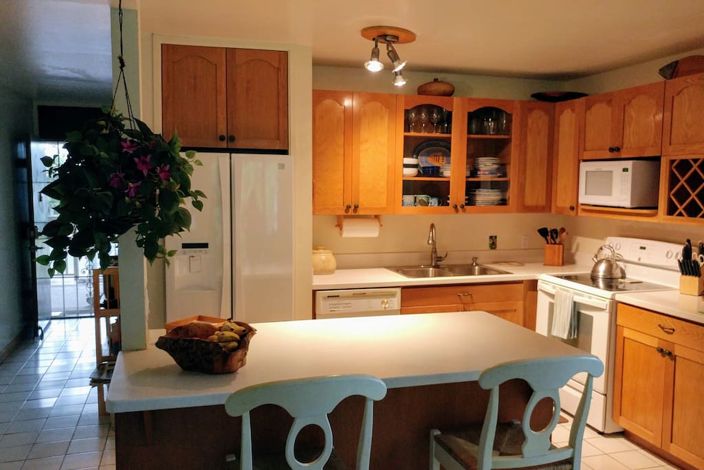Fully furnished kitchen