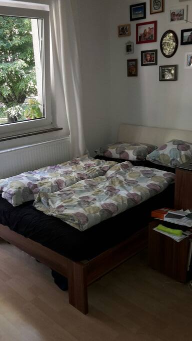 Schlafecke mit 1,40m Bett