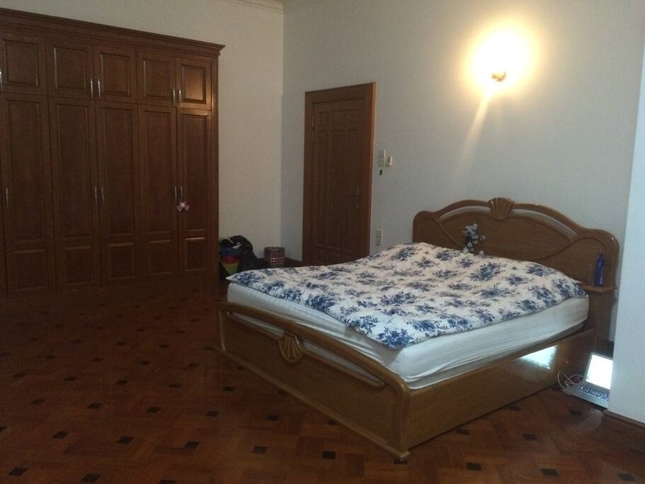 Bedroom leads to large Balcony