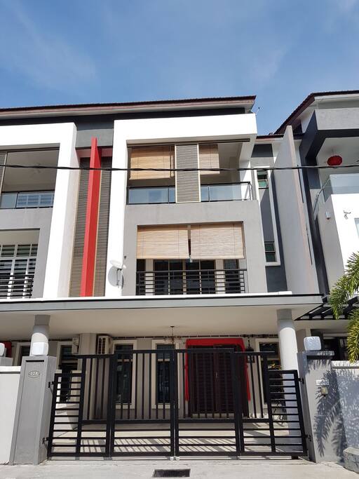 Exterior of the house