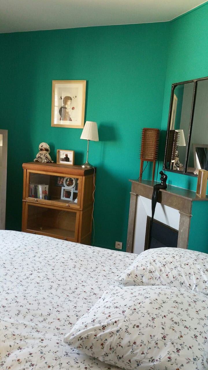 schlafzimmer 1. Stock 1 Doppelbett