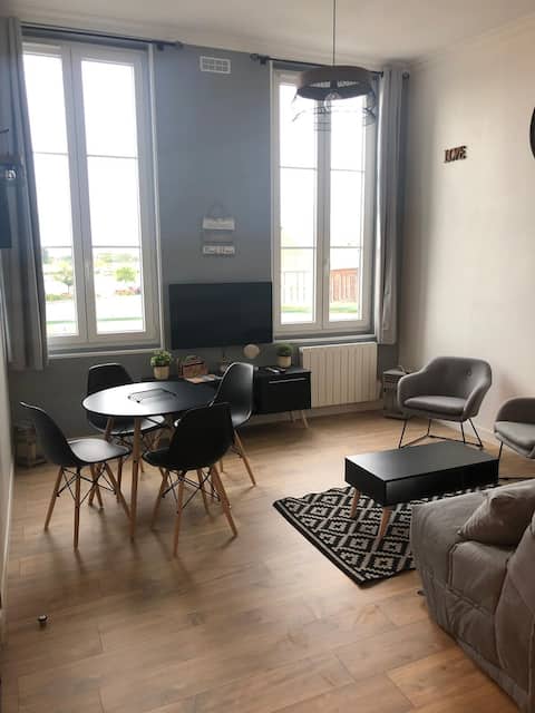 Appartement Honfleur centre, Vue Pont De Normandie
