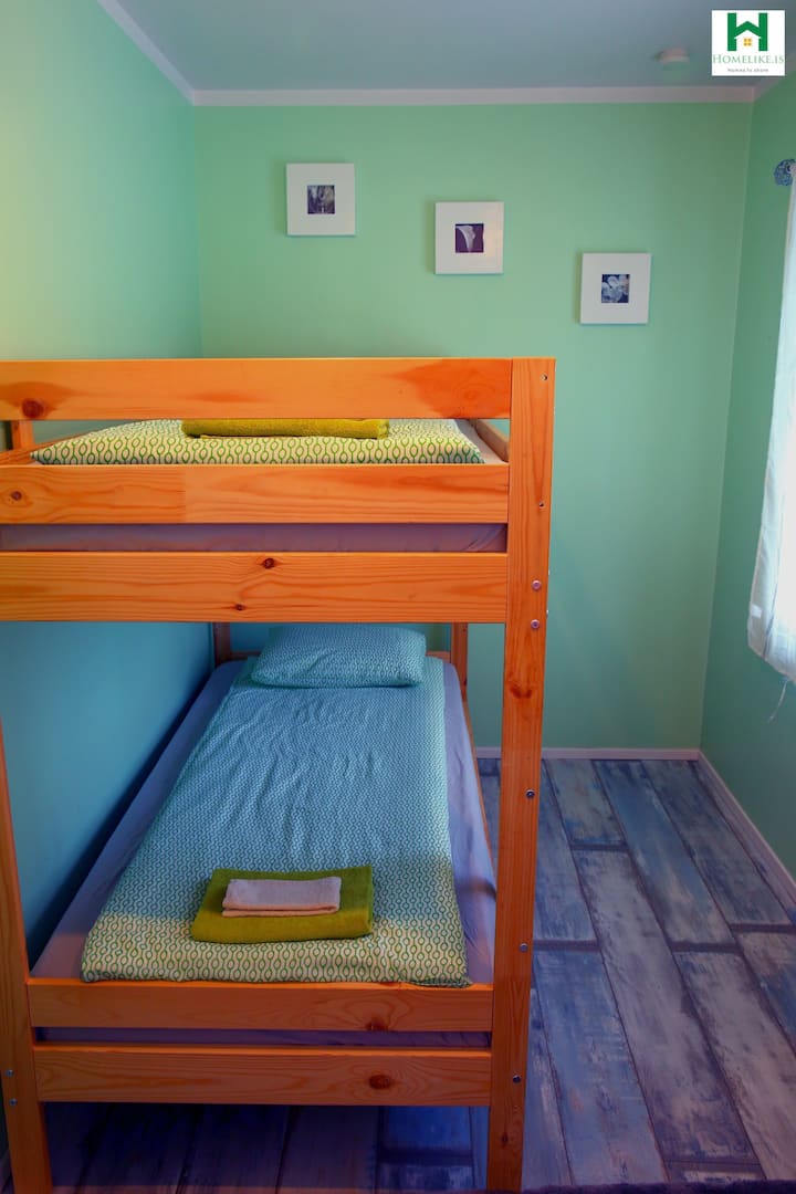 Third  bedroom with  a bunk bed for 2.