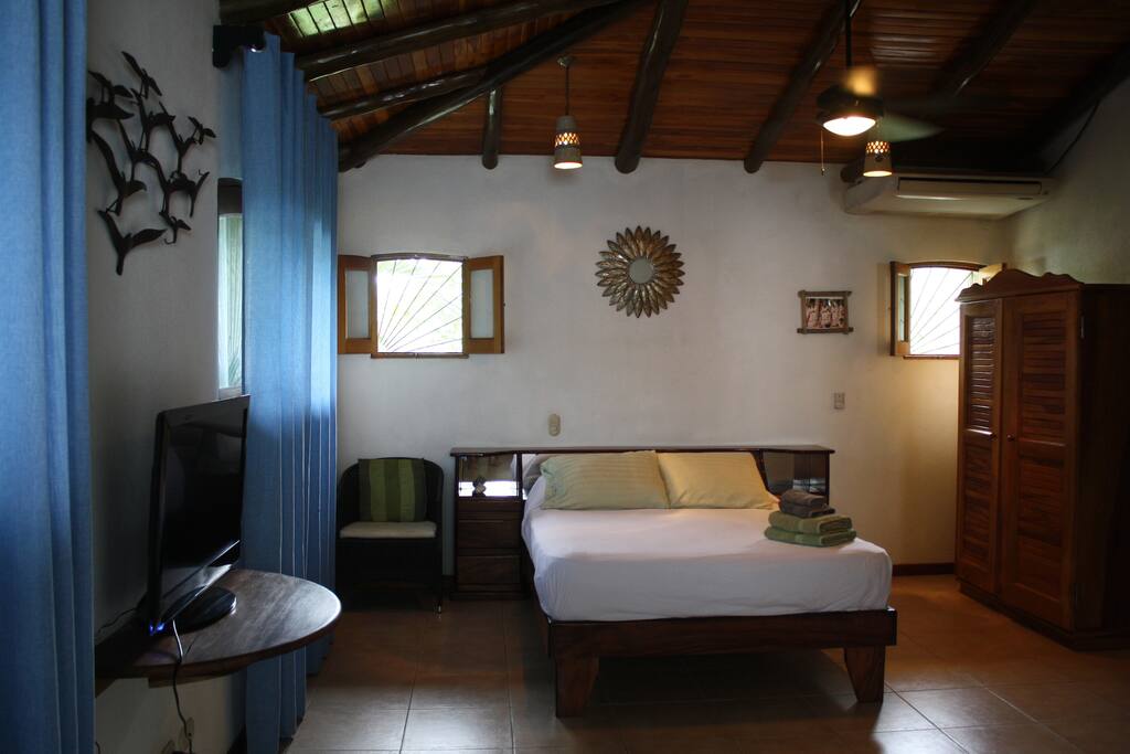 Spacious bedroom