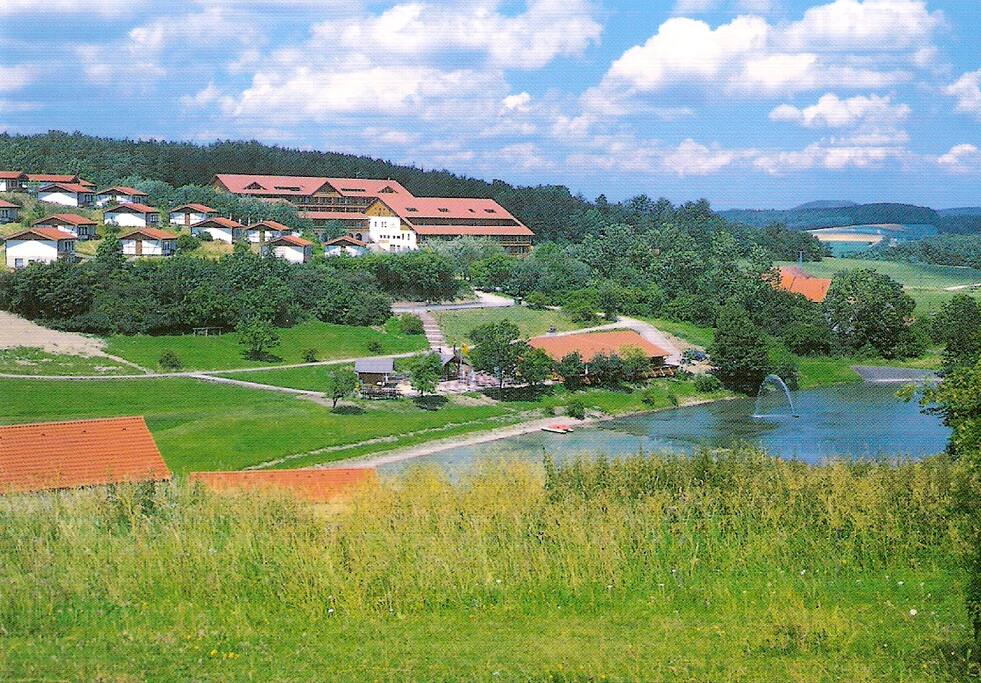 Die Ferienanlage RHÖN RESIDENCE mit Hotel und Gaststätte "Kneshecke".