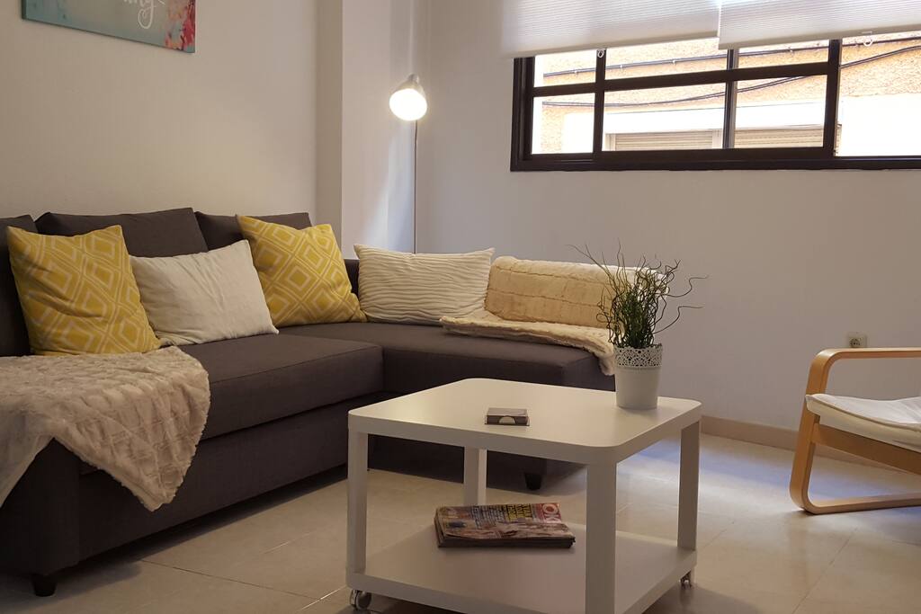 Sofa converts to double bed