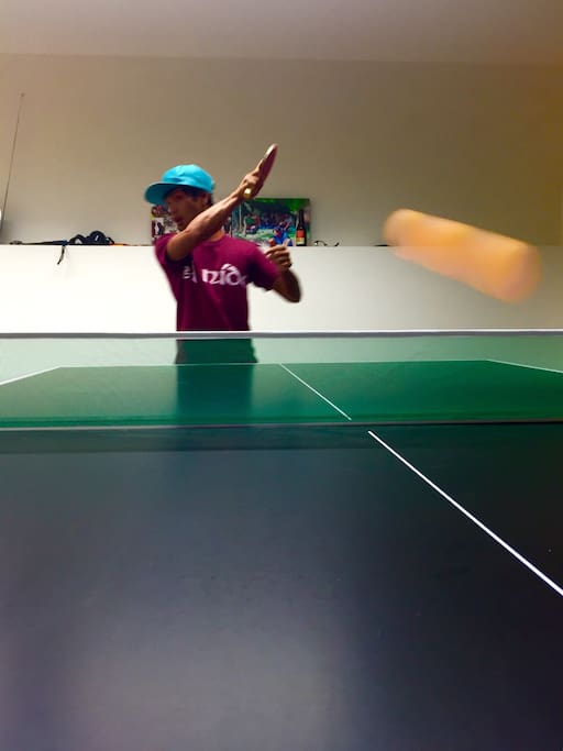 We have table tennis! Are you game?