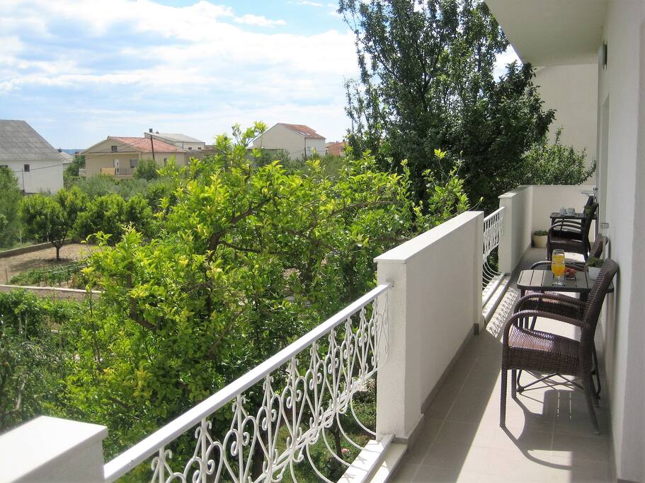 Terrace with beautiful views