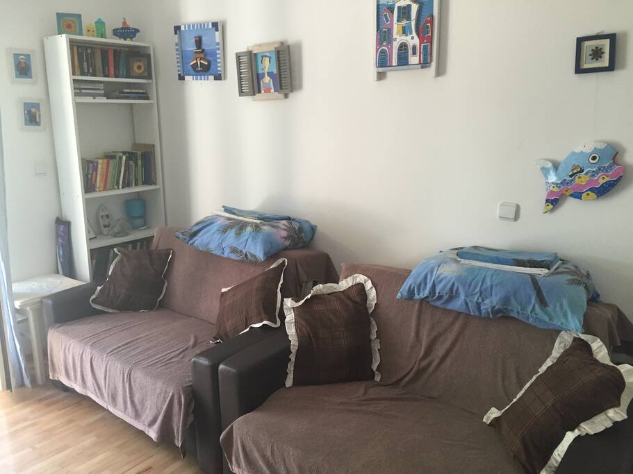 Living room (with 2 sofa beds)