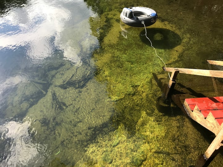 River Front Home with Dock, kayaks and tubes!! Houses for Rent in