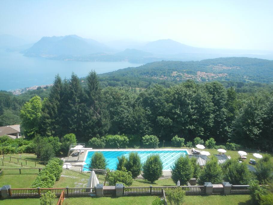panorama e piscina