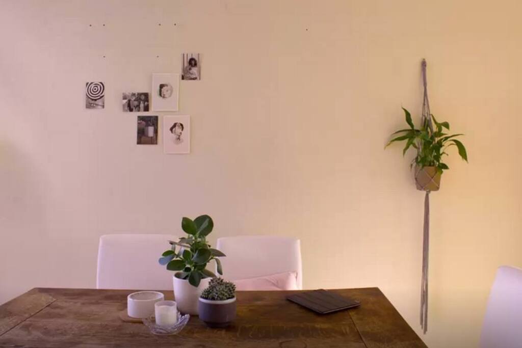 Large 6 seat dining space