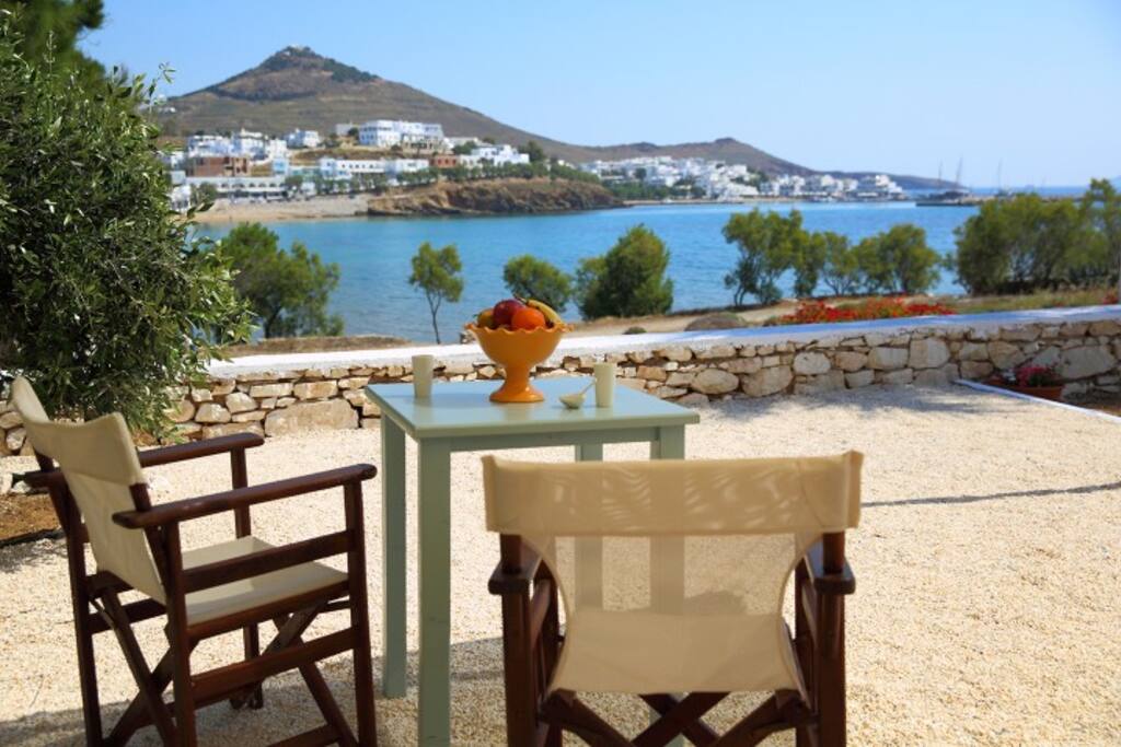 BBQ area with sea view