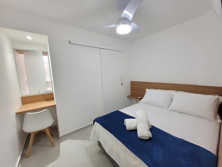 Apartman s bračnim krevetom 
