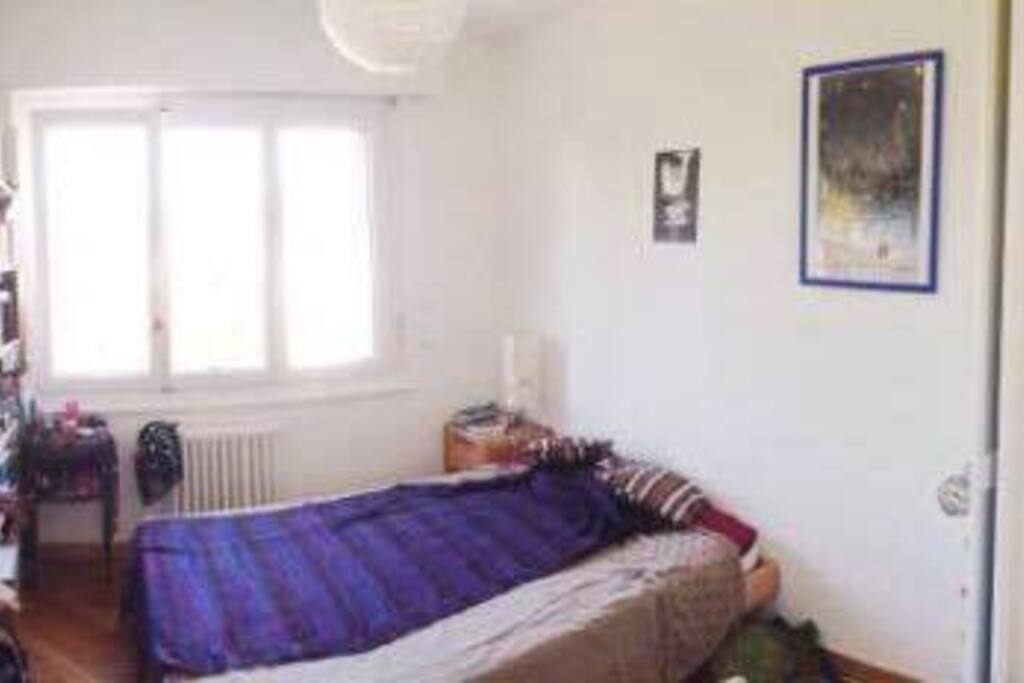 Chambre à coucher, équipée