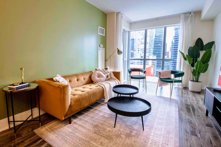 Downtown Toronto 2 bed condo with spectacular view