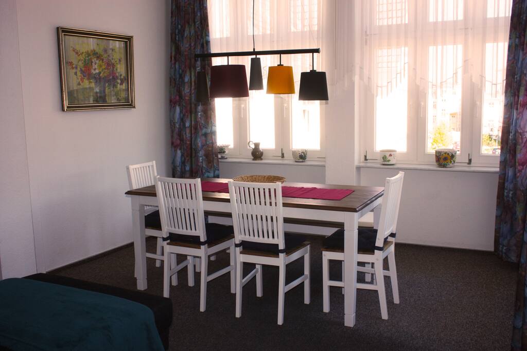 Großer Essen und Wohnbereich