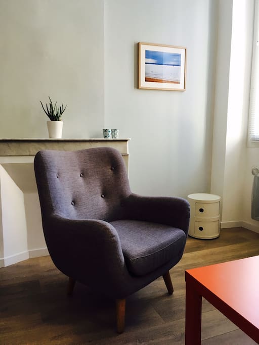 Coin détente avec 2 fauteuils très confortables