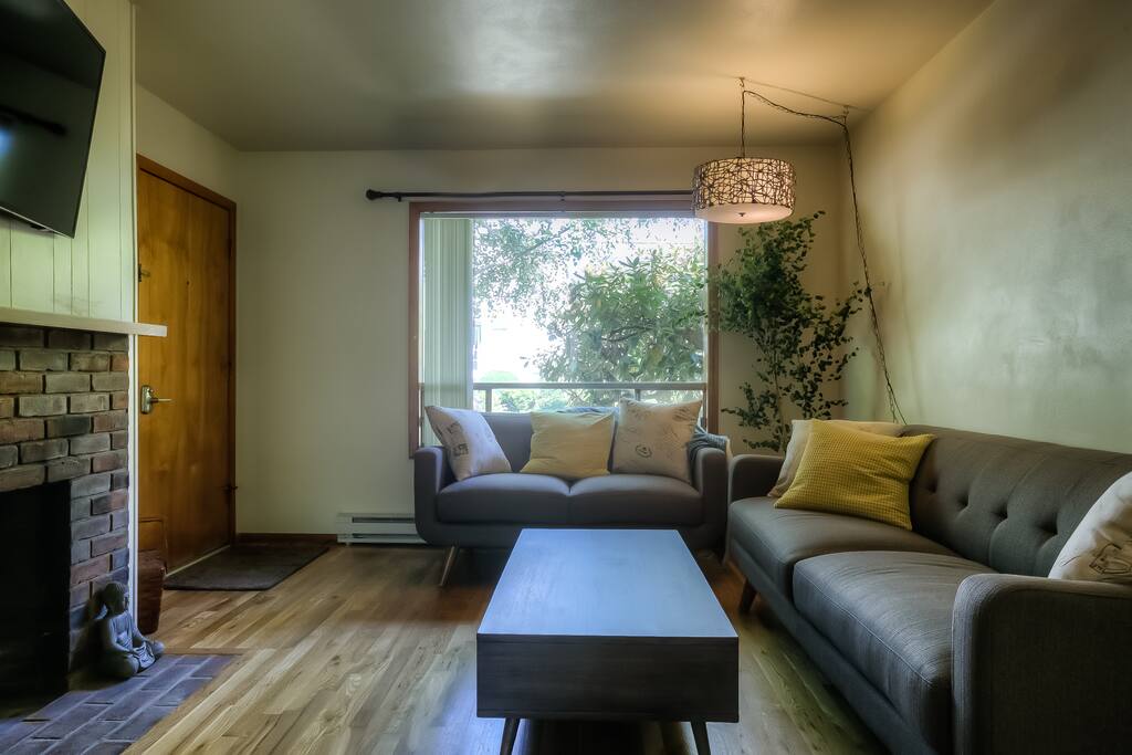 Living room with comfortable seating
