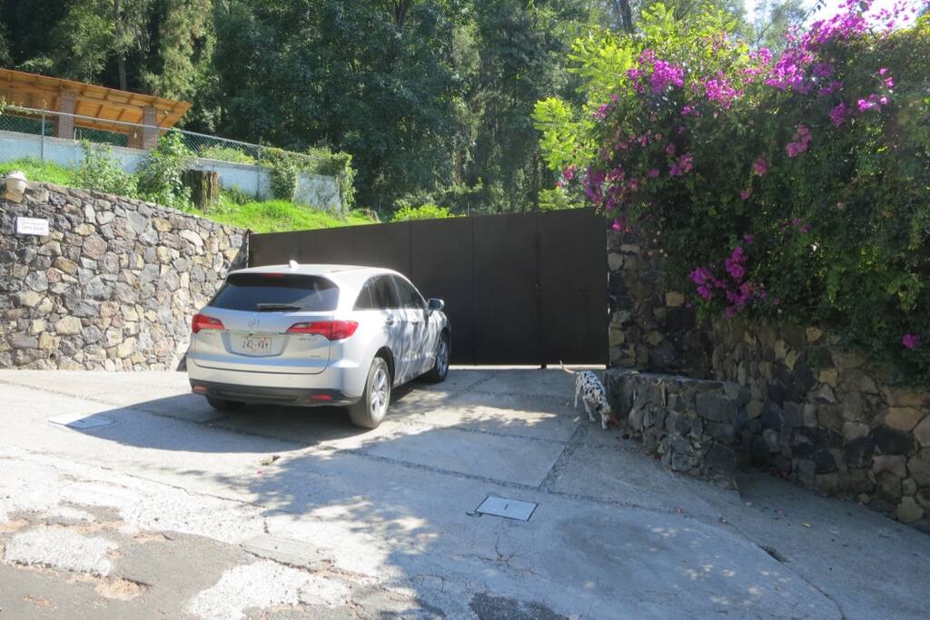 Entrada puerta eléctrica