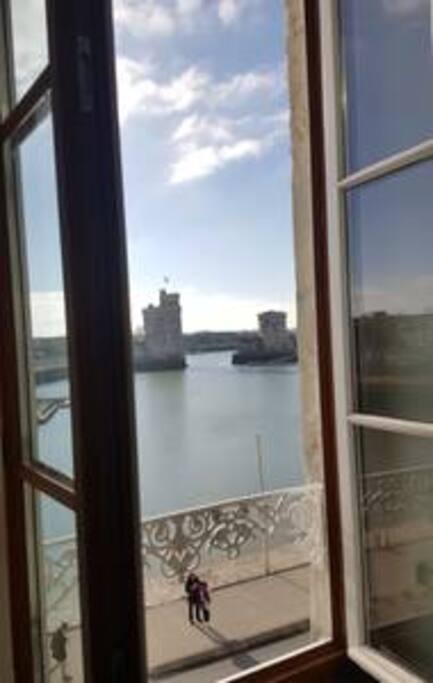 vue de l'appartement