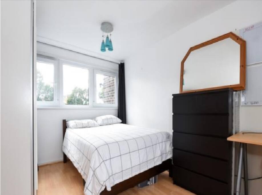 Large king size bed
