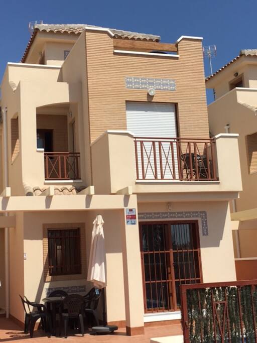 Front Of Villa