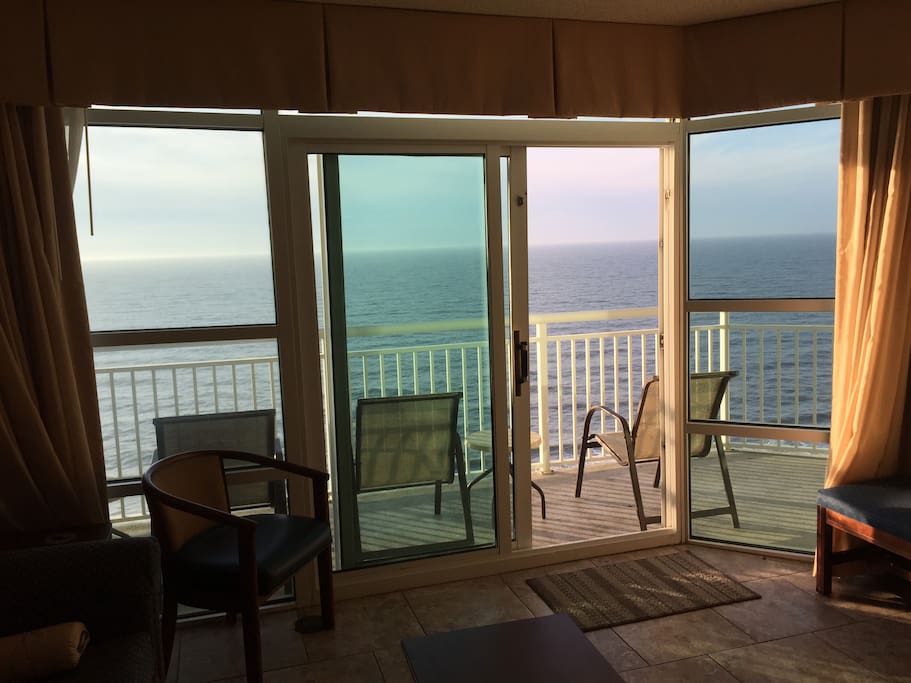 sunrise from living room march 2016