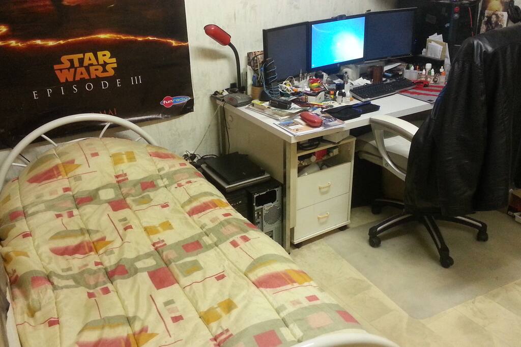 Chambre 1, 1 lit simple