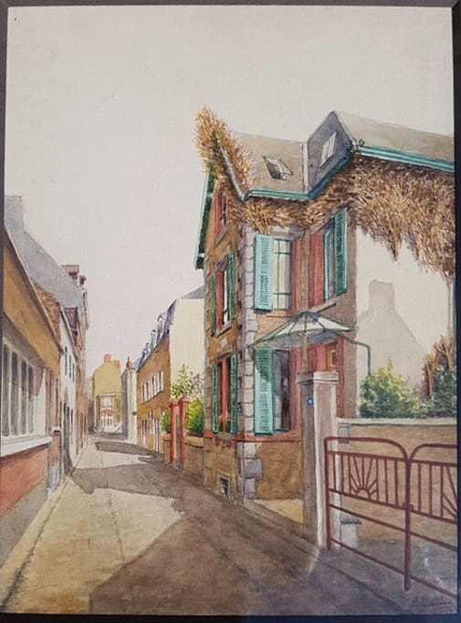 Aquarelle Benjamin Loquet