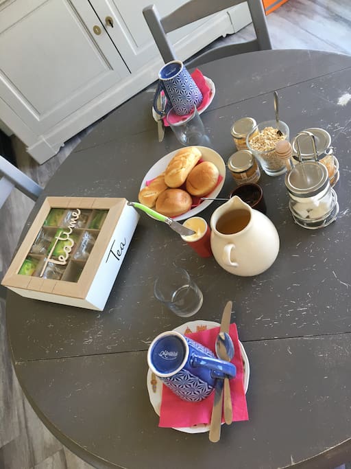 Petit déjeuner du matin