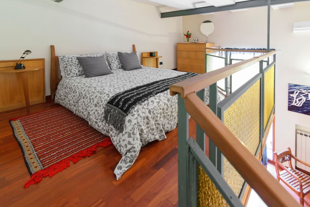Principal bedroom with spacious double bed