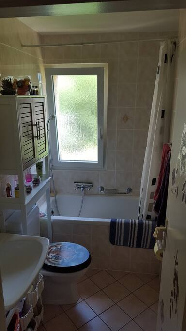 Salle de bain commune