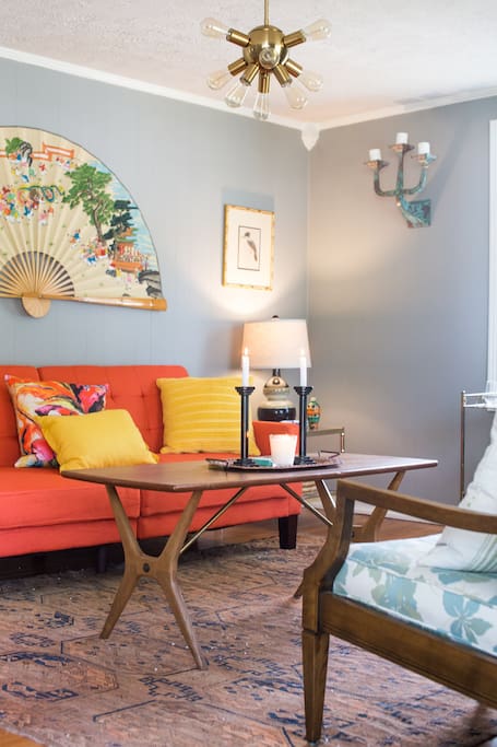 Living room detail.