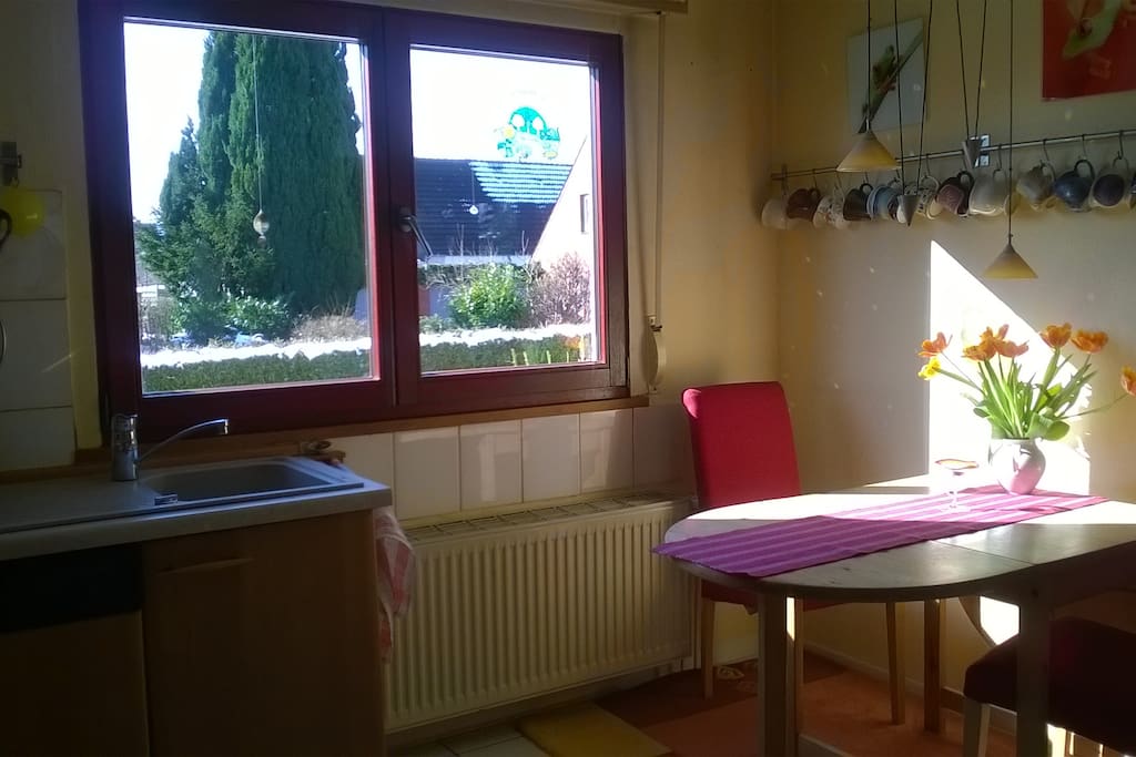 Küche mit Sitzecke