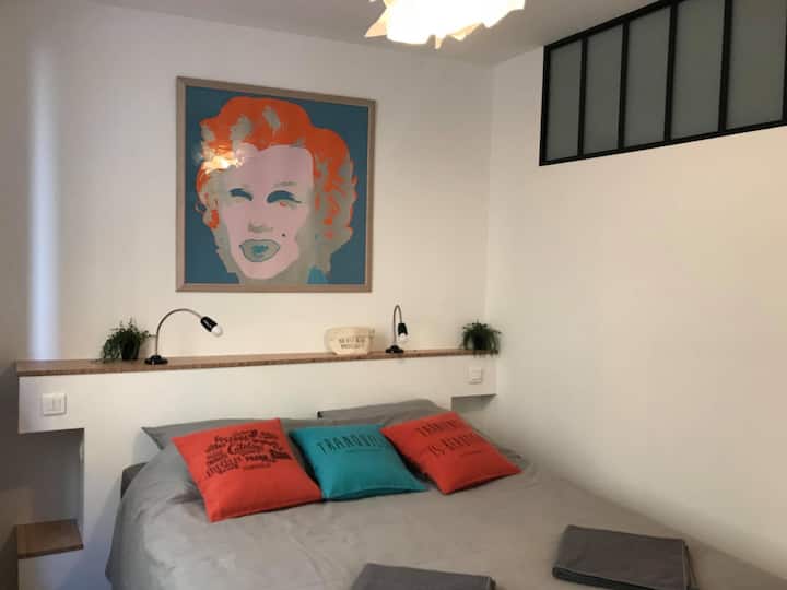 La chambre lit en 160