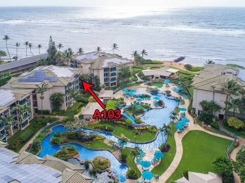 Aloha Beaches 1st floor Garden View steps to Beach
