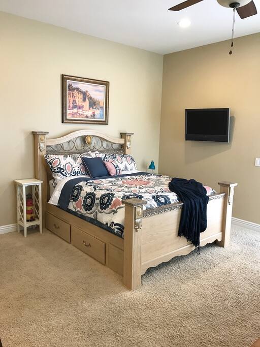 Spacious Airy Bedroom