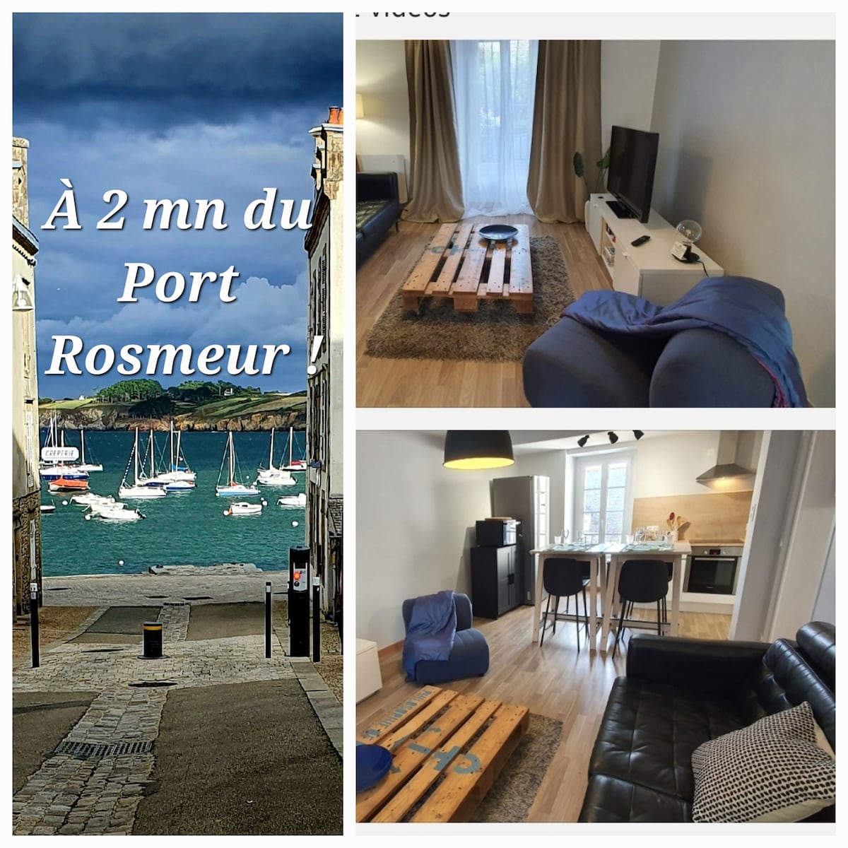 Popular Airbnb listing: Apartment – Rosmeur Douarnenez in Douarnenez