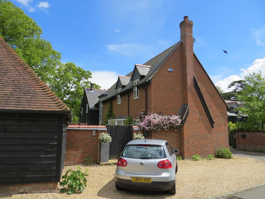 Private Parking outside house
