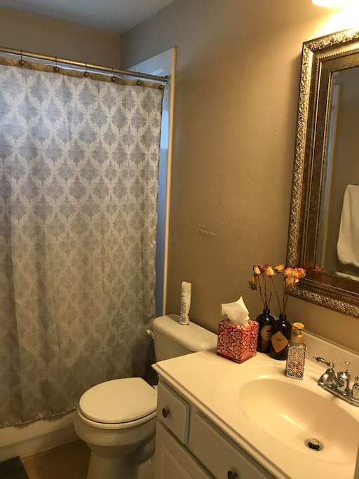 Bathroom 100% clean