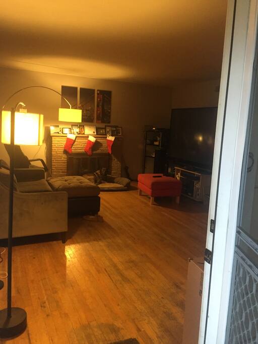 The living room, as seen from doorway