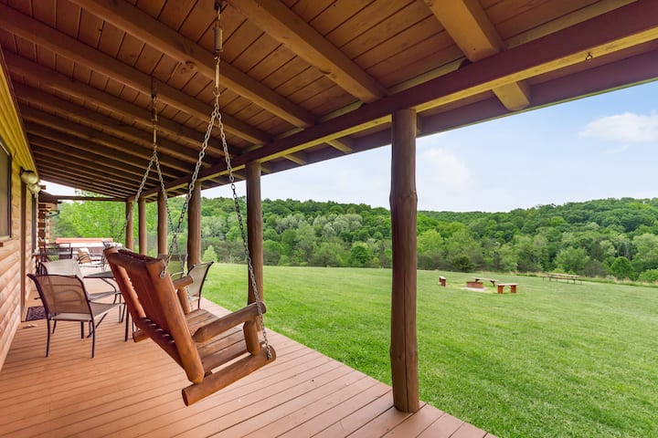 Hillside Spacious Lodge In The Heart Of Hocking - Ohio