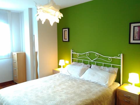 Apartment equipped and with garage at 150 meters from the sea