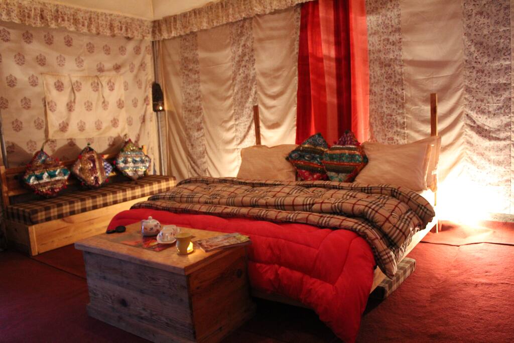 luxurious rooms with traditional decor and comfy beds