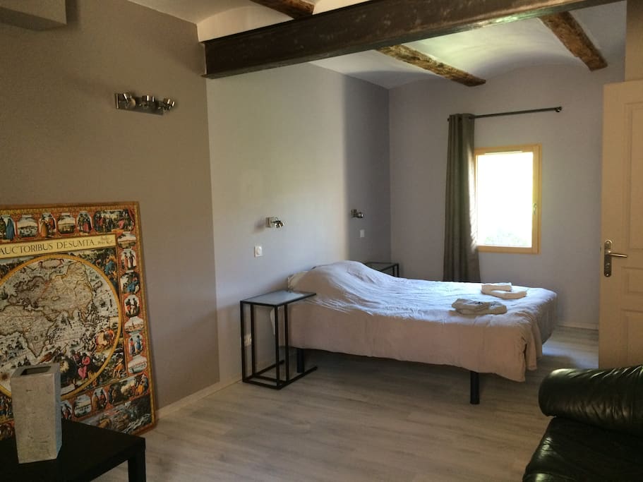 Chambre avec salon