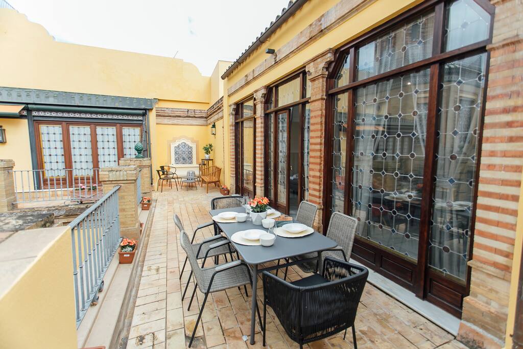 Gran terraza con vistas