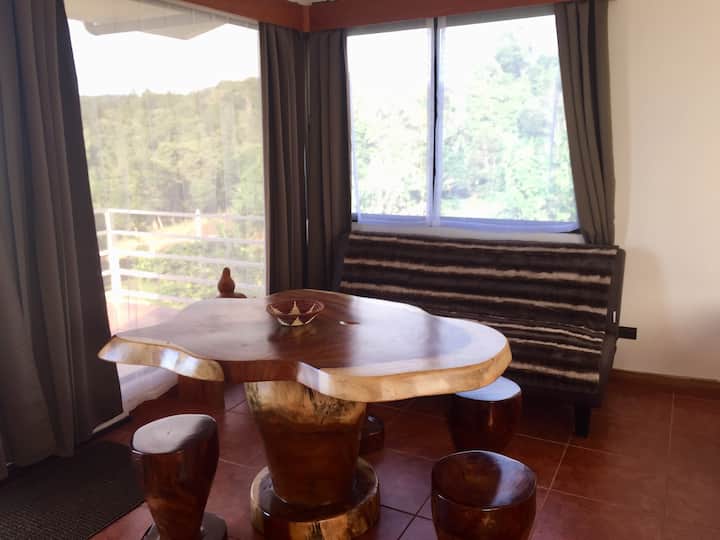 Beautiful hand crafted local-wood tables!
