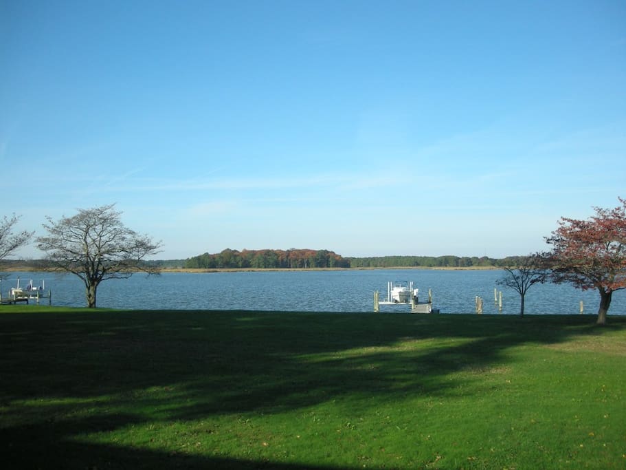 View of the water